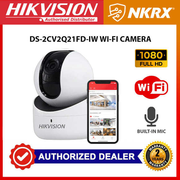 Hikvision Q1 2MP Network Wi-Fi Camera w/ Mobile View | DS-2CV2Q21FD-IW