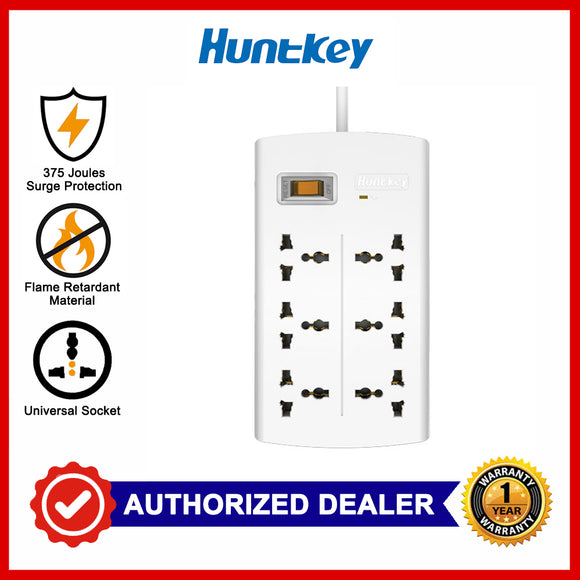 Huntkey 6 Socket Surge Protector Power Strip | SZM604