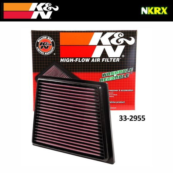 K&N 33-2955 Drop In Filter for Ford Fiesta & Ecosport