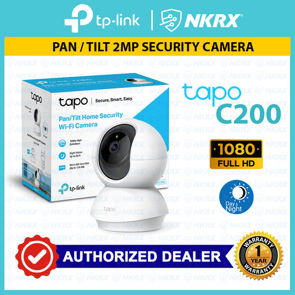TP-Link Tapo C200 360° 1080P Pan/Tilt Home Security Wi-Fi Camera | IP Camera