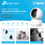 TP-Link Tapo C200 360° 1080P Pan/Tilt Home Security Wi-Fi Camera | IP Camera